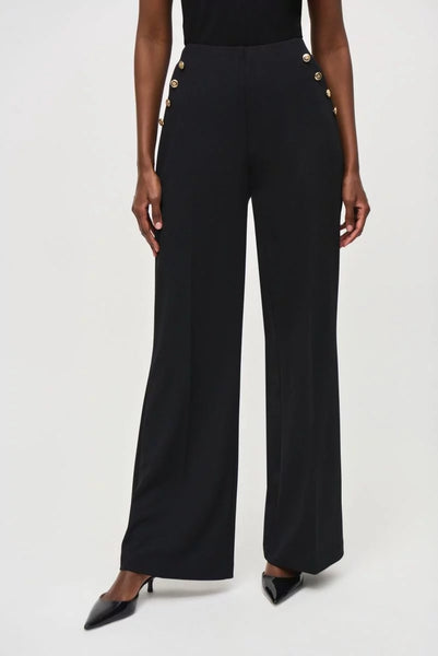Women's Joseph Ribkoff | Slimming Wide Leg Pant | Black