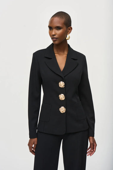 Women's Joseph Ribkoff | Business Notched Collar Blazer | Black