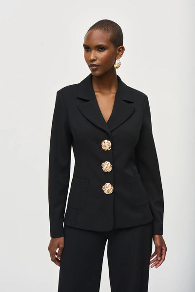 Women's Joseph Ribkoff | Business Notched Collar Blazer | Black