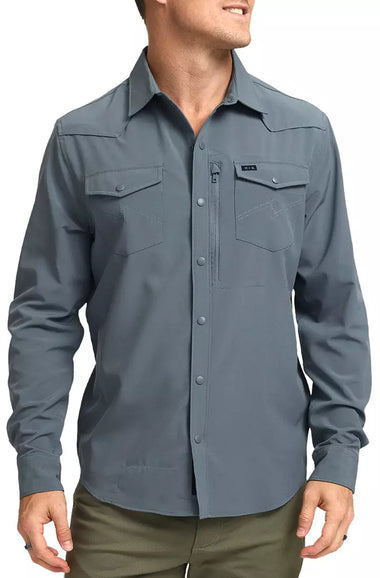 Men's Howler Bros | Emerger Tech Long Sleeve Shirt | Dark Slate