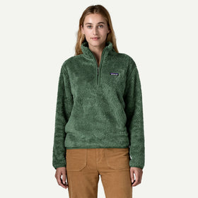 Women's Patagonia | Los Gatos Quarter Zip Sweater | Canopy Green