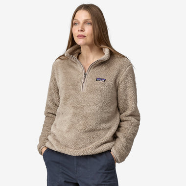 Women's Patagonia | Los Gatos Quarter Zip Fleece Sweater |Seabird Grey