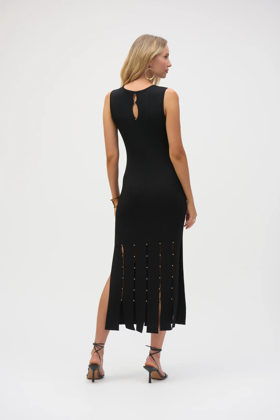 Women's Joseph Ribkoff | Sweater Knit Midi Dress | Black Women's Joseph Ribkoff | Sweater Knit Midi Dress | Black