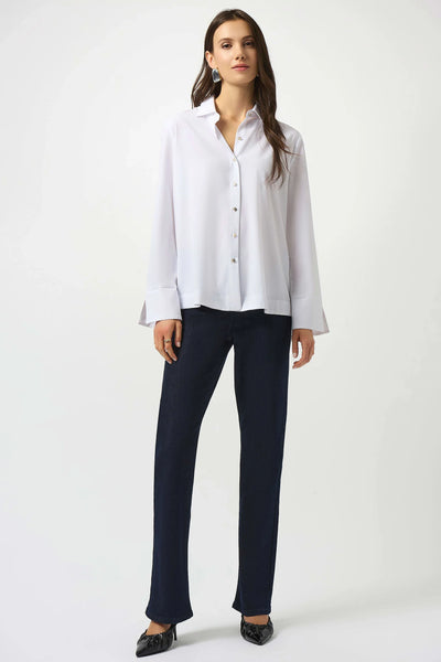 Women's Joseph Ribkoff | Classic Button Closure Shirt | White