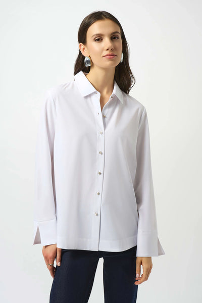 Women's Joseph Ribkoff | Classic Button Closure Shirt | White