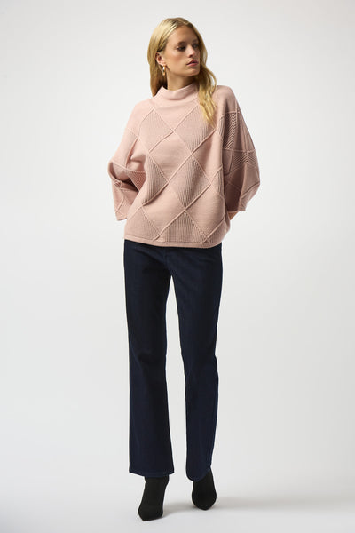 Women's Joseph Ribkoff | Oversized Knitted Pullover | Rose