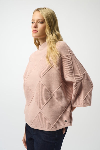 Women's Joseph Ribkoff | Oversized Knitted Pullover | Rose