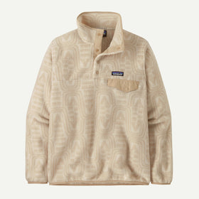 Women's Patagonia | Lightweight Synchilla Snap-T Pullover | Dyno White
