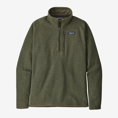 Men's Patagonia | Better Sweater 1/4 Zip Fleece | Industrial Green