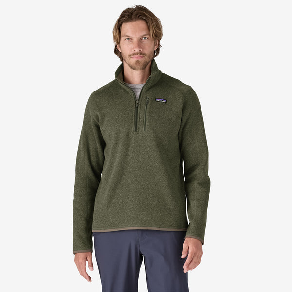 Men's Patagonia | Better Sweater 1/4 Zip Fleece | Industrial Green
