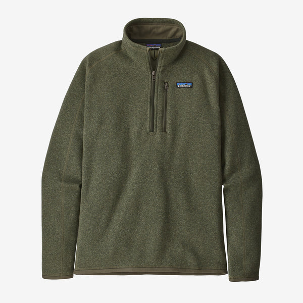 Men's Patagonia | Better Sweater 1/4 Zip Fleece | Industrial Green