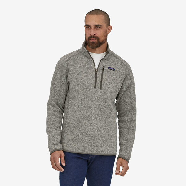 Men's Patagonia | Better Sweater 1/4 Zip Fleece | Stonewash