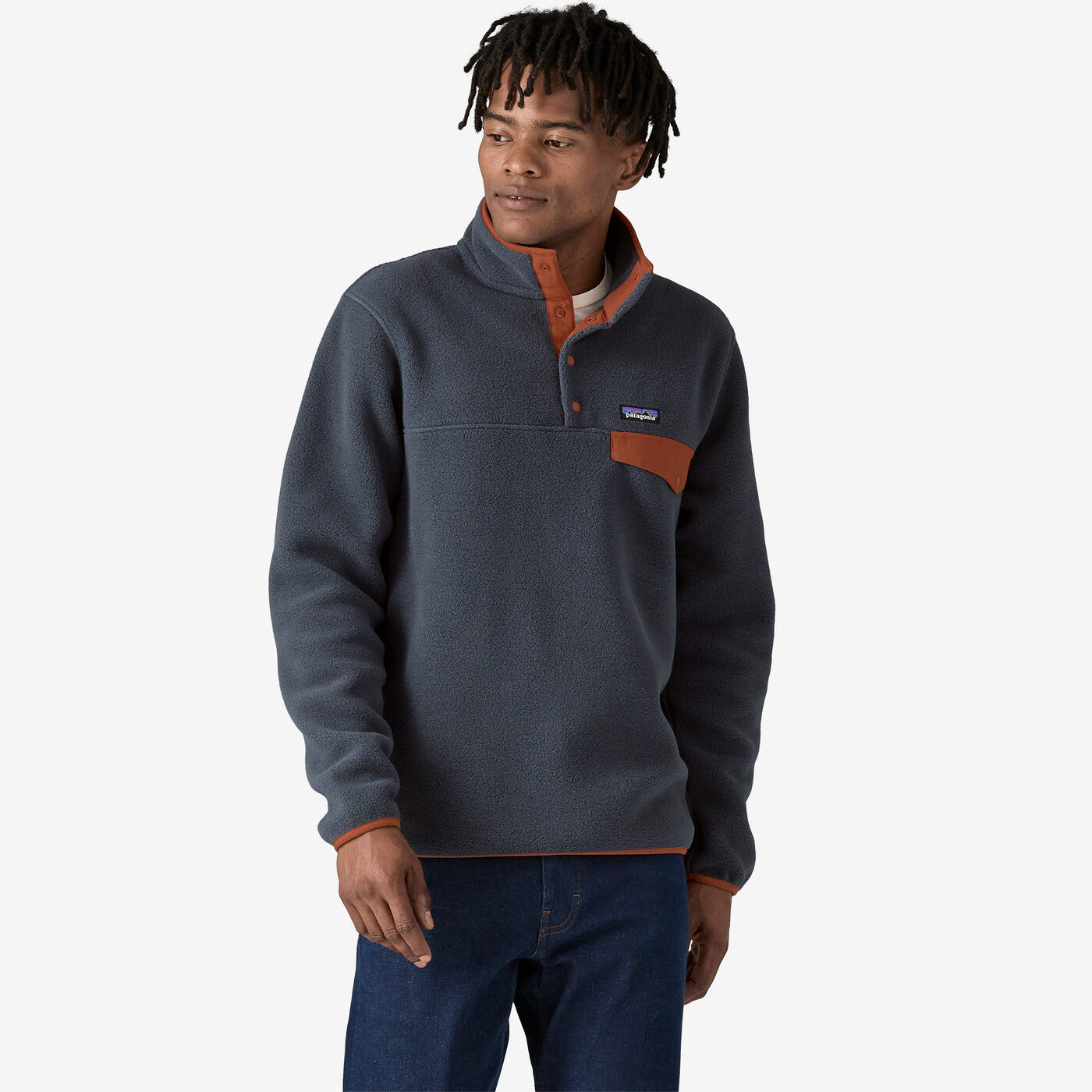 Men's Patagonia Lightweight Synchilla®Snap-T® Fleece Pullover
