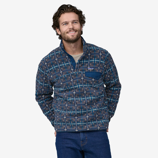 Men's Patagonia | Lightweight Synchilla®Snap-T® Fleece Pullover | Snow