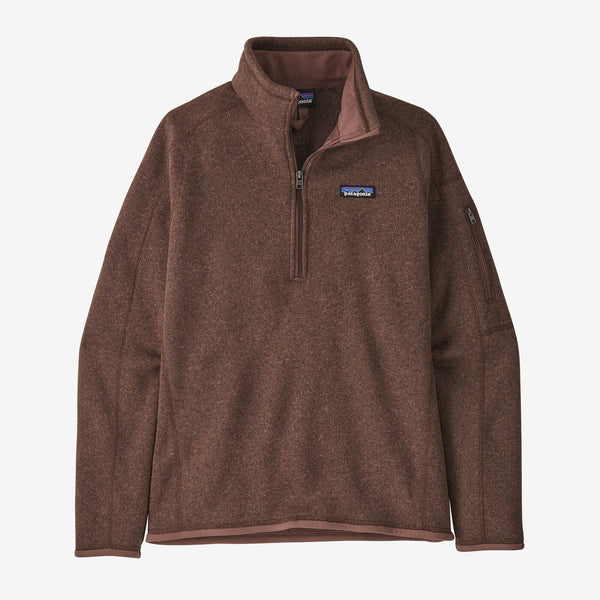 Women's Patagonia | Better Sweater Quarter Zip | Dulse Mauve
