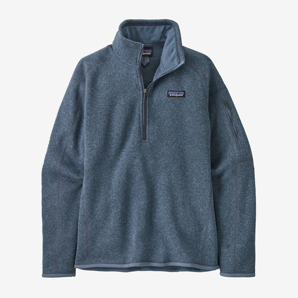 Women's Patagonia | Better Sweater Quarter Zip | Utility Blue