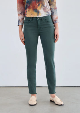 Women's French Dressing | Olivia Slim Ankle Denim | Spruce