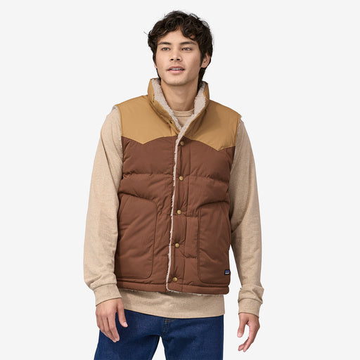 Men's Patagonia | Reversible Bivy Down Vest | Moose Brown