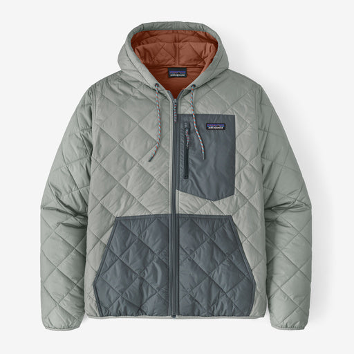 Men's Patagonia | Diamond Quilted Bomber Hoody  | Sleet Green