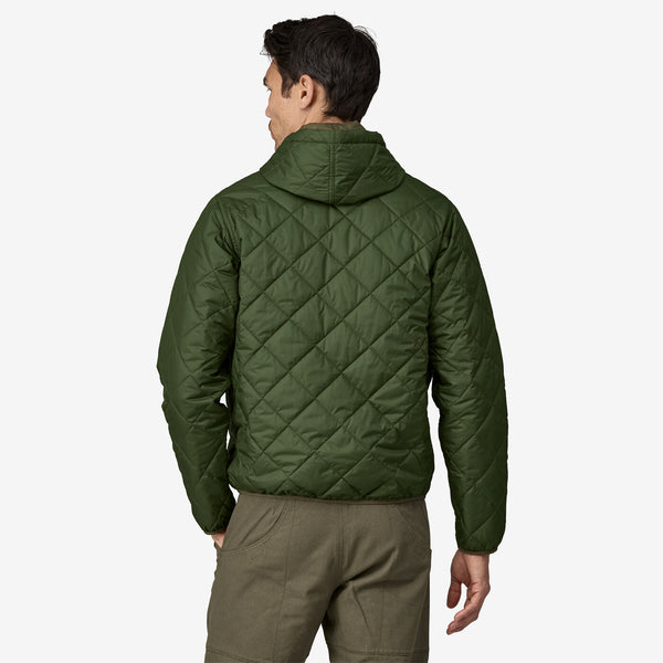 Men's Patagonia | Diamond Quilted Bomber Hoody | Torrey Pine Green
