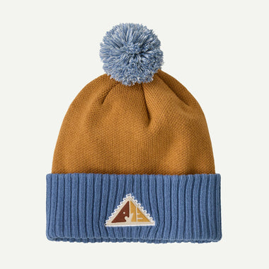 Men's Patagonia | Powder Town Beanie | Snowsteps Patch: Talon Gold