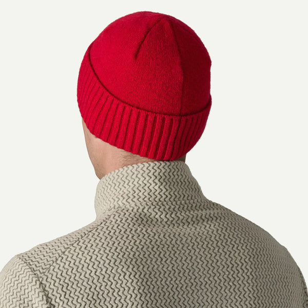 Men's Patagonia | Brodeo Beanie | Oval Logo: Amanita Red