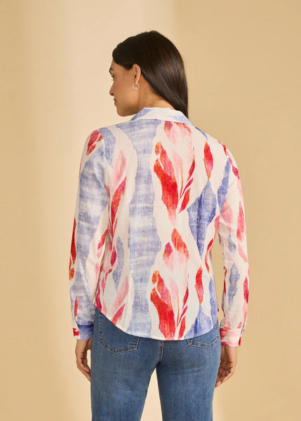 Women's French Dressing | Classic Long Sleeve Shirt  | Multi
