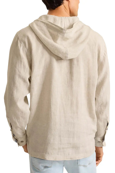 Men's Tommy Bahama | Desert Riviera Linen Baja Hoodie |  Natural