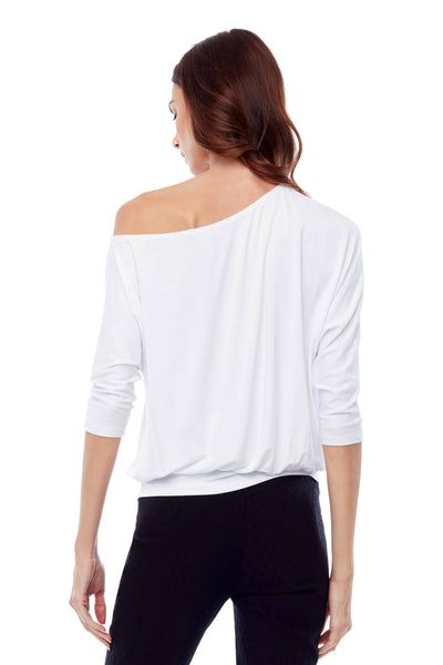 Women's Up! | Off Shoulder Flirty Top | White