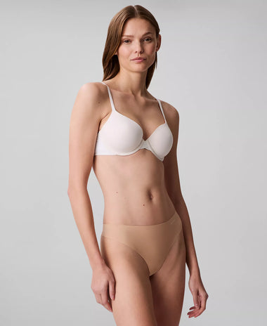 Women's Calvin Klein | Invisible Micro Thong | Black / Nude