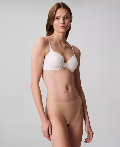 Women's Calvin Klein | Invisible Micro Thong | Black / Nude