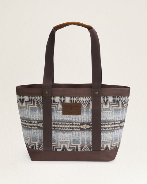 Women's Pendleton | Harding Star Zip Tote | Grey Mix