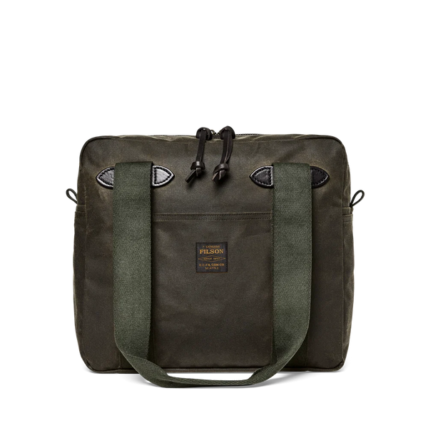 Men's Filson | Tin Cloth Tote Bag | Otter Green
