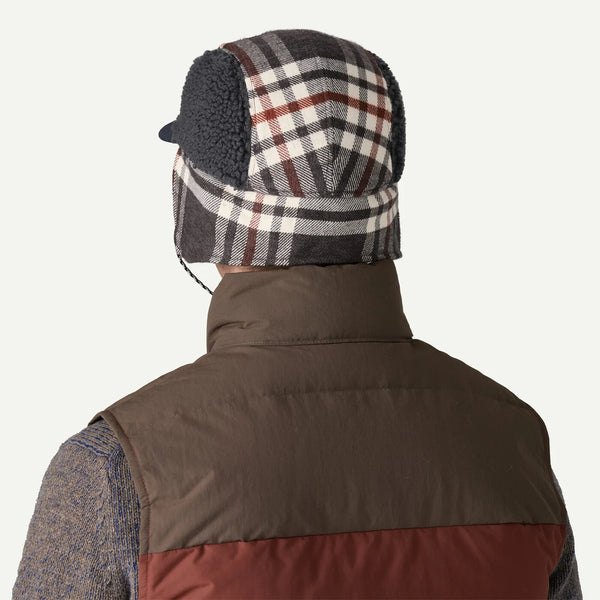 Men's Patagonia | Range Earflap Cap | Catch: Ink Black