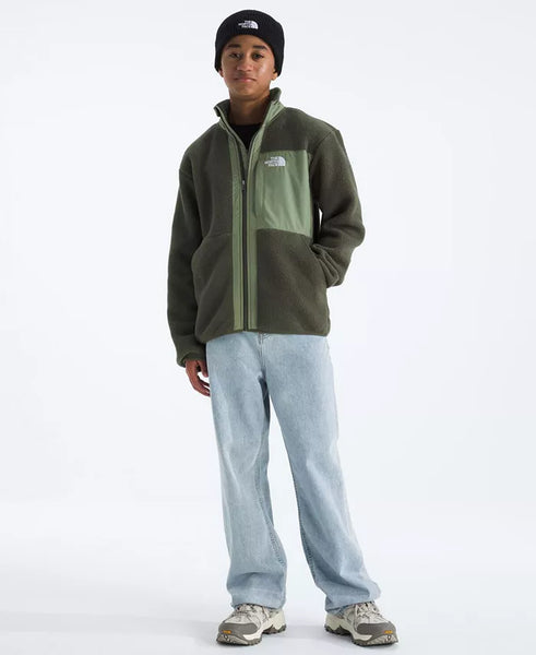 Boy's The North Face | Yumiori Full Zip Jacket | New Taupe Green
