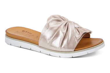 Women's Spring Step | Lavona Slide Sandal | Silver