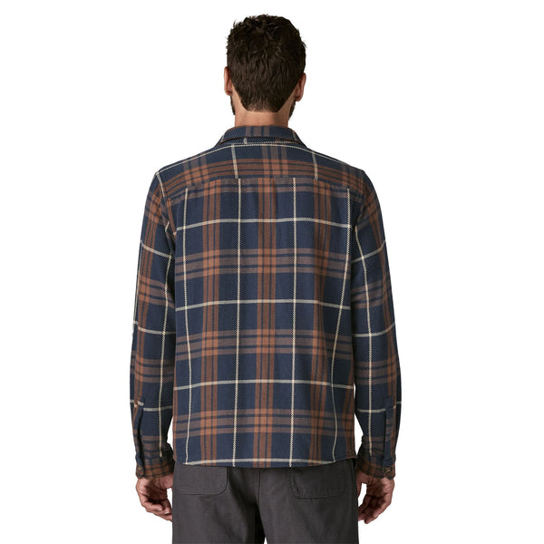 Men's Patagonia | Fjord Loft Shirt Jacket | Netted: Sunken Blue
