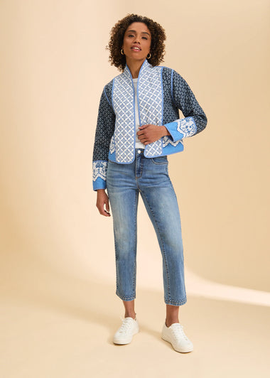 Women's French Dressing | Reversible Quilted Jacket | Solstice