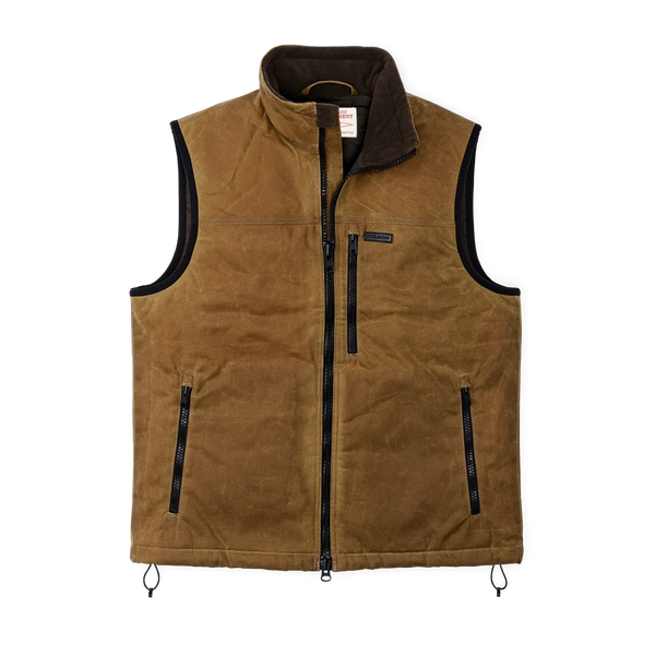 Men's Filson | Tin Cloth Insulated Vest | Dark Tan