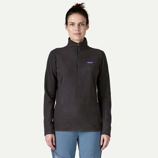 Women's Patagonia | R1® Air Fleece Zip-Neck | Black