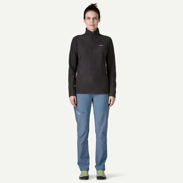 Women's Patagonia | R1® Air Fleece Zip-Neck | Black
