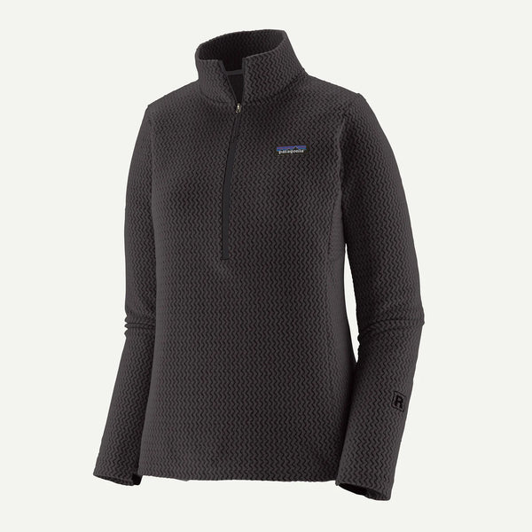 Women's Patagonia | R1® Air Fleece Zip-Neck | Black