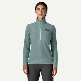Women's Patagonia | R1 Air Zip Jacket | Blue Sage