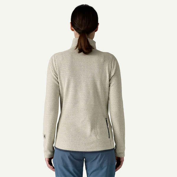 Women's Patagonia | R1 Air Zip Neck | Wool White
