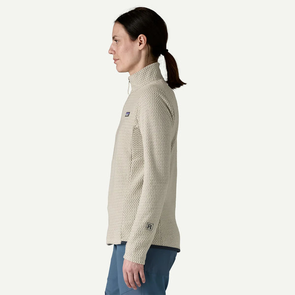 Women's Patagonia | R1 Air Zip Neck | Wool White