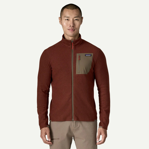Men's Patagonia | R1® Air Fleece Jacket | Dried Vanilla