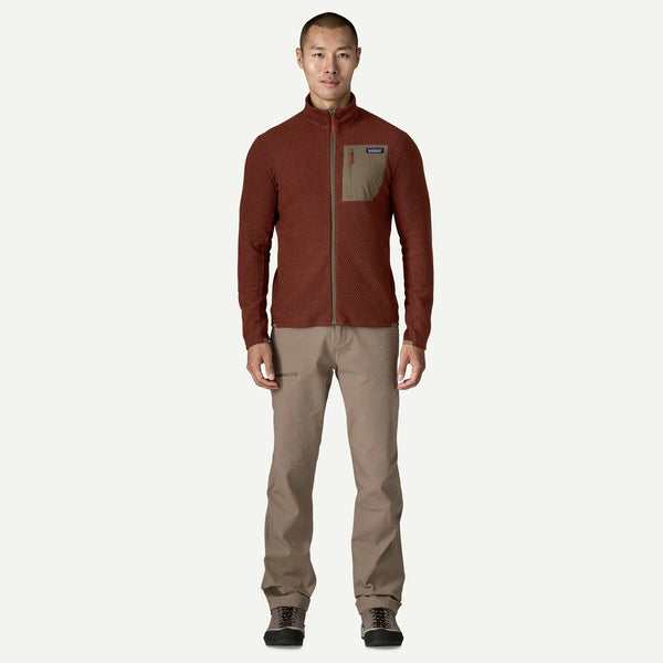 Men's Patagonia | R1® Air Fleece Jacket | Dried Vanilla