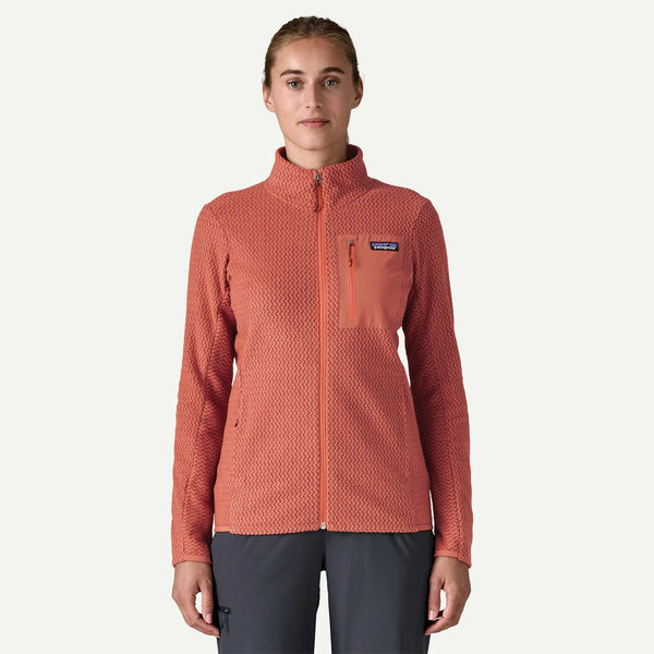 Women's Patagonia | R1 Air Zip Jacket | Potter's Red