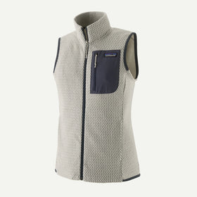 Women's Patagonia | R1® Air Fleece Vest | Birch White