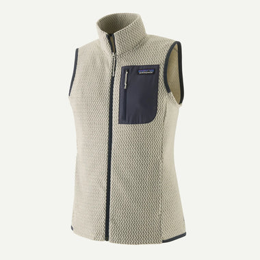 Women's Patagonia | R1® Air Fleece Vest | Wool White